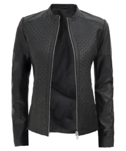 RS WS4 Women Genuine Leather Slim fit Jacket